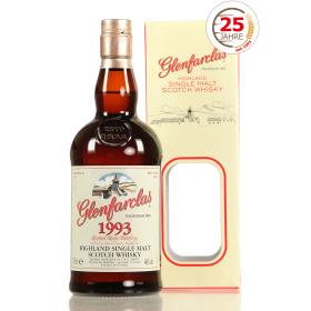 Glenfarclas '25 years Whisky.de' without outer packaging 25Y-1993/2018